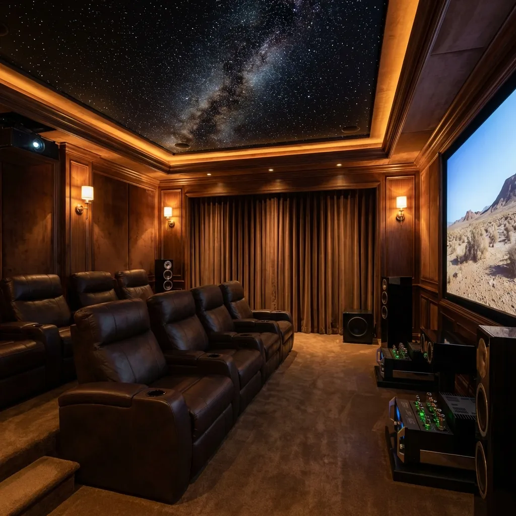 Equipe de engenharia da Avaut trabalhando em projeto de Home Cinema