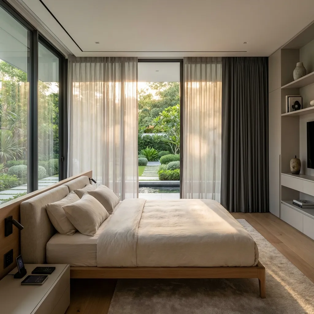 Controle de Persianas e Cortinas