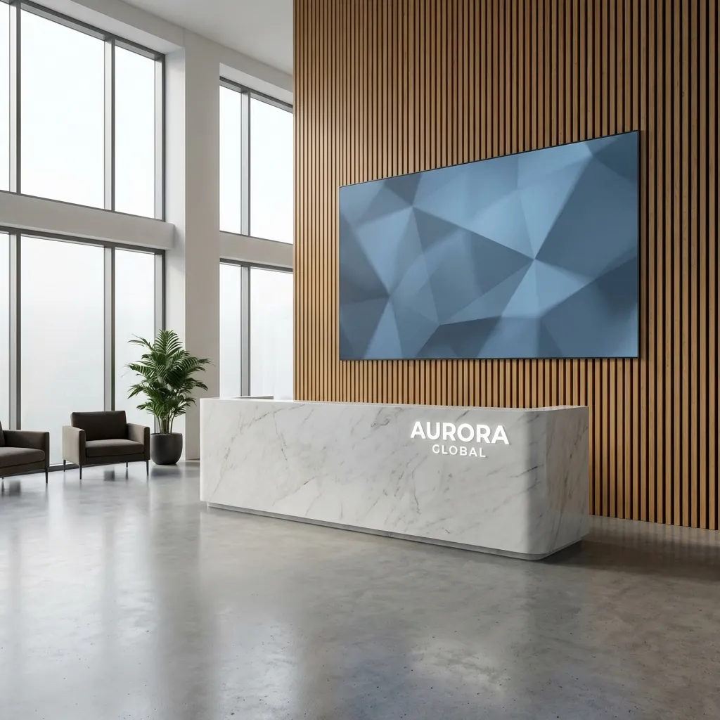 Painel de LED Corporativo